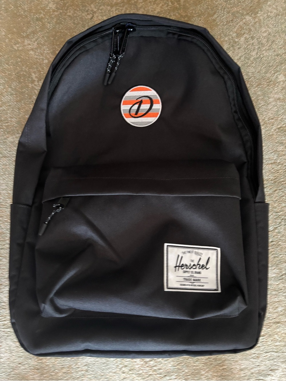 Herschel Classic XL Backpack Black 30L Laptop School Bag NWT